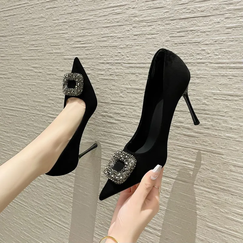 YAFEI XUANYU High Heels Women's Black-1