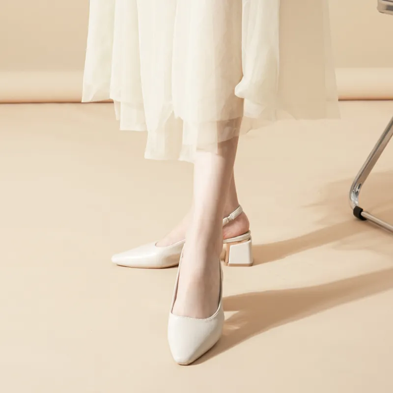 YAFEI XUANYU Chunky Heel High Heels 5cm Women's-14