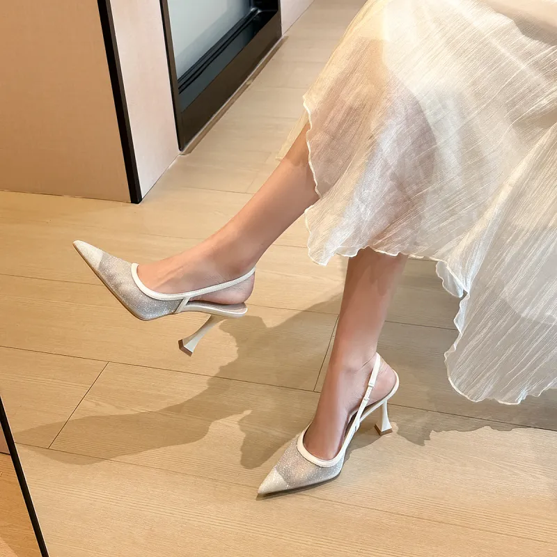 YAFEI XUANYU Slim Heel High Heels Women's-1