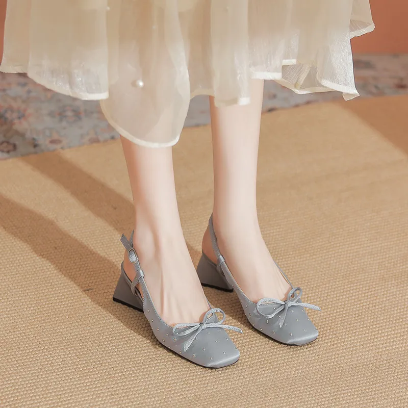 YAFEI XUANYU Chunky Heel High Heels Women's-13