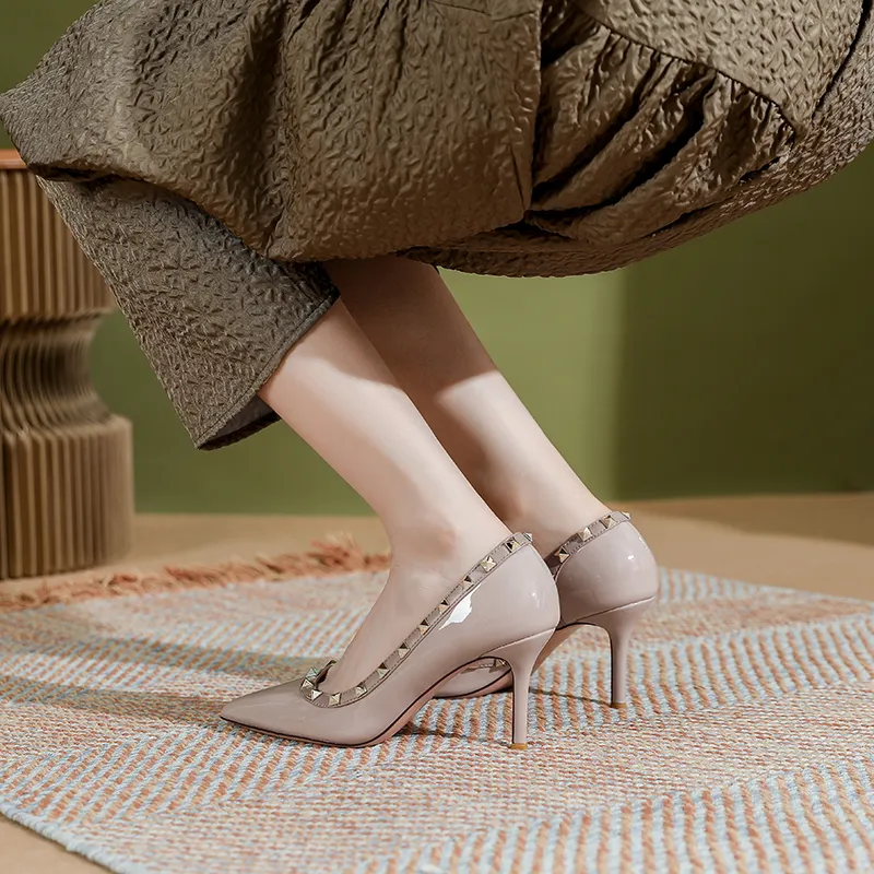 YAFEI XUANYU Slim Heel High Heels Women's-6