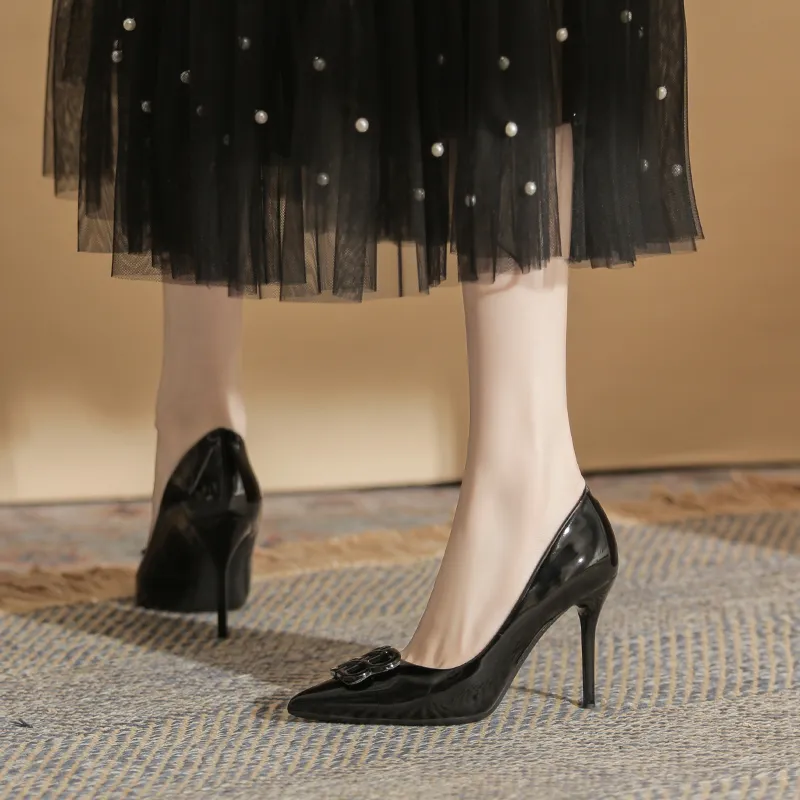 YAFEI XUANYU Slim Heel High Heels Women's-13