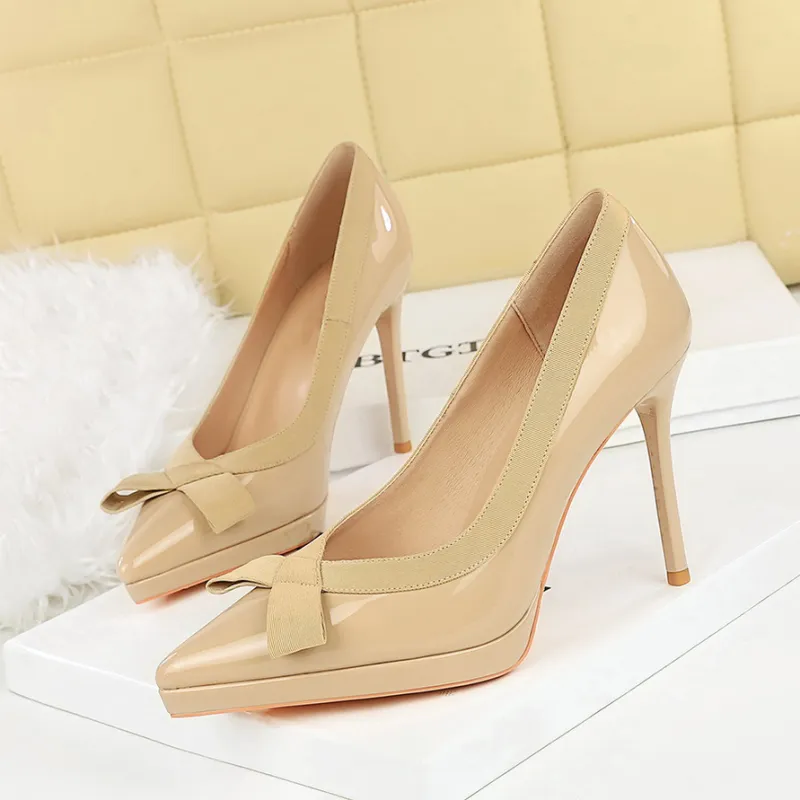 YAFEI XUANYU Slim Heel High Heels 10.5CM Women's-1