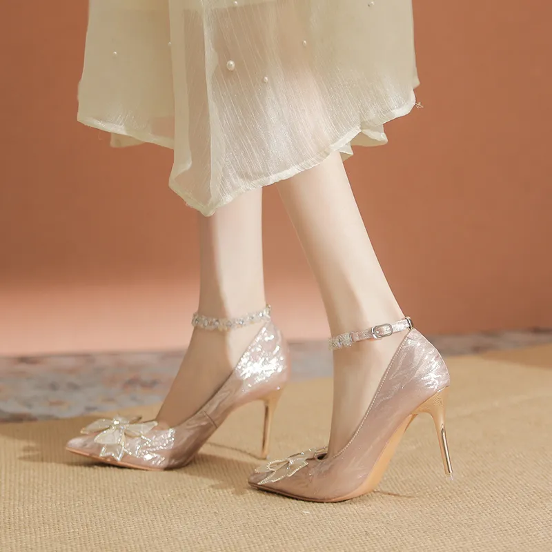 YAFEI XUANYU Fashion Trend Slim Heel High Heels Women's-4