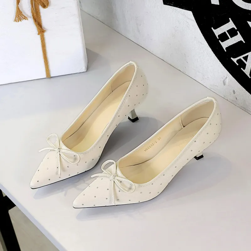 YAFEI XUANYU Slim Heel High Heels 5CM Women's-2
