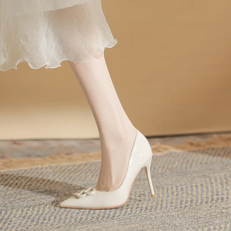 YAFEI XUANYU Slim Heel High Heels Women's-5