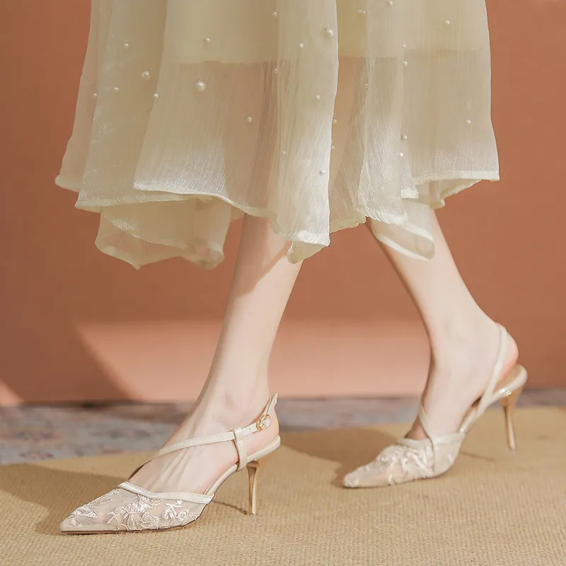 YAFEI XUANYU Slim Heel High Heels Women's-29