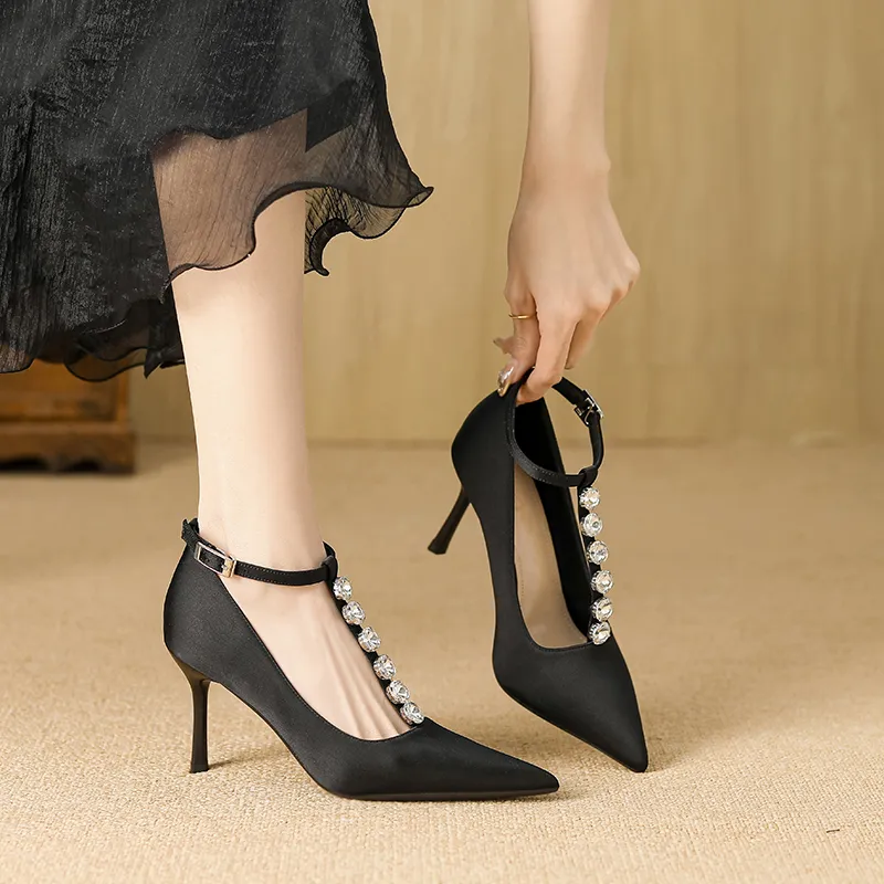 YAFEI XUANYU Slim Heel High Heels Women's-6