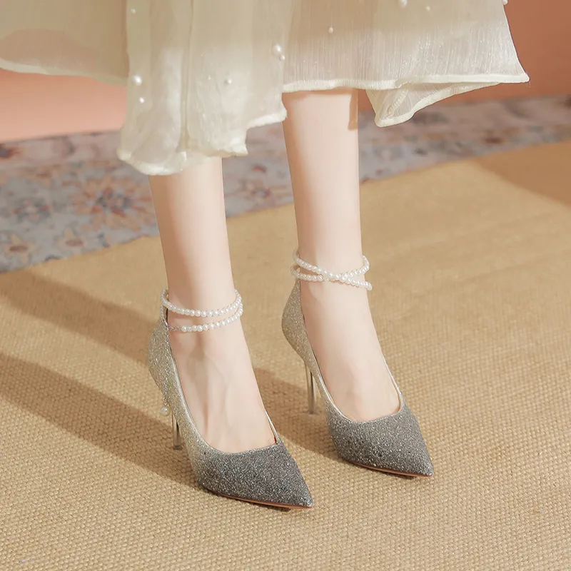 YAFEI XUANYU Slim Heel High Heels Women's-8