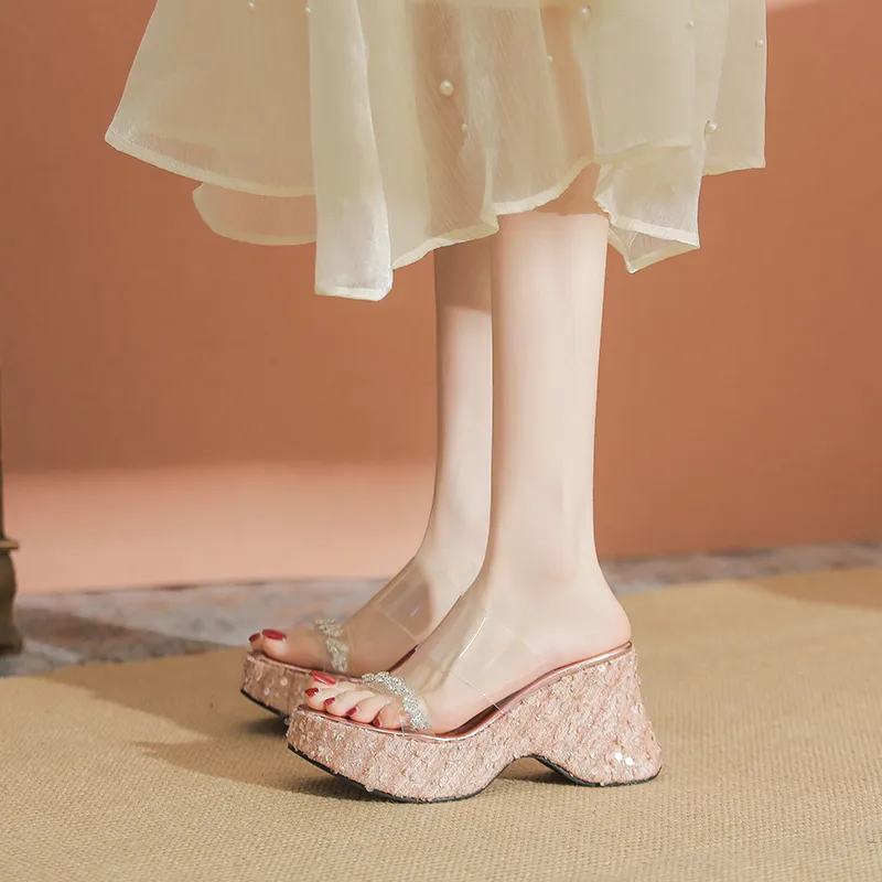 YAFEI XUANYU Rubber Sole Abrasion Resistant Slide Slippers Women's-7