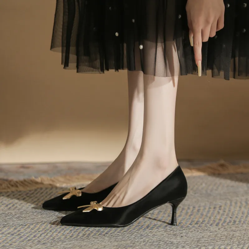 YAFEI XUANYU Slim Heel High Heels 6CM Women's-3