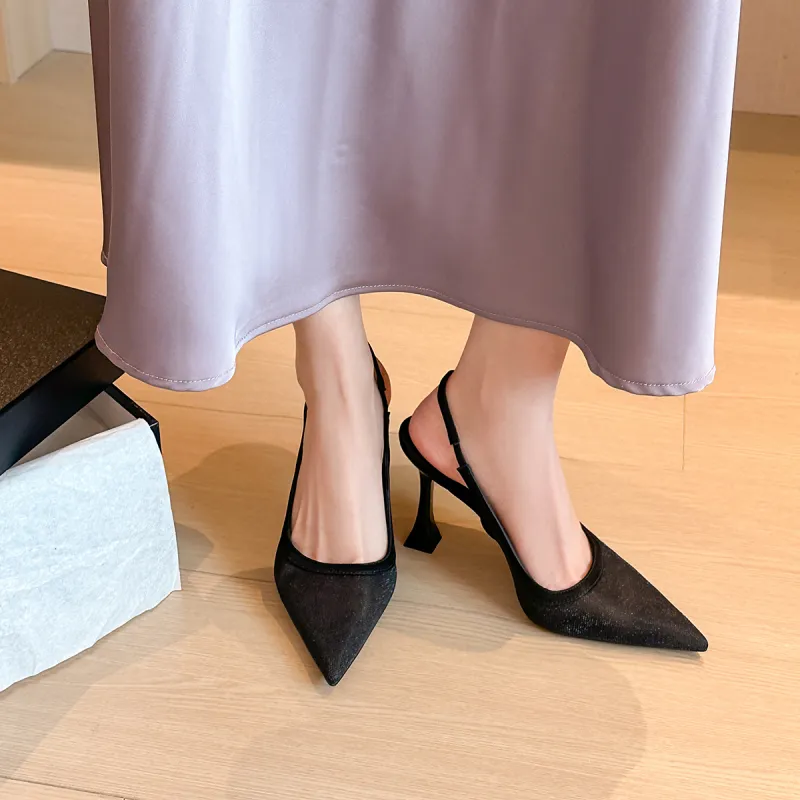 YAFEI XUANYU Slim Heel High Heels Women's-10