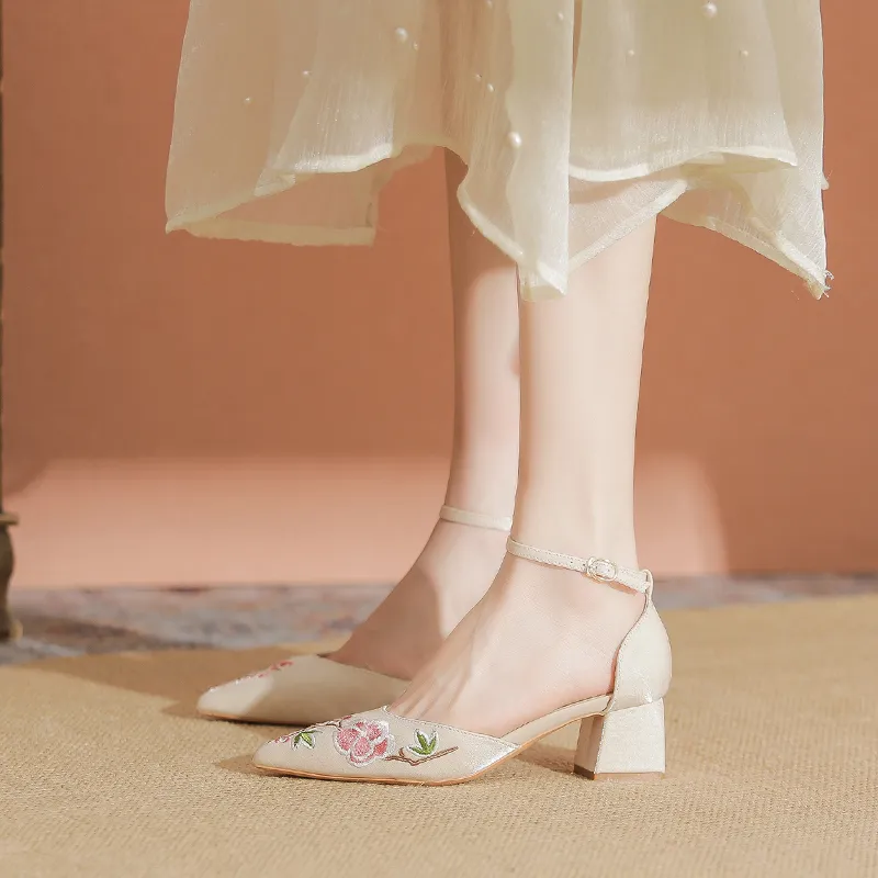 YAFEI XUANYU Chunky Heel High Heels Women's-6