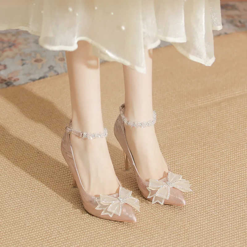 YAFEI XUANYU Fashion Trend Slim Heel High Heels Women's-1