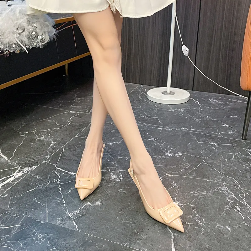 YAFEI XUANYU Slim Heel High Heels 6cm Women's-2