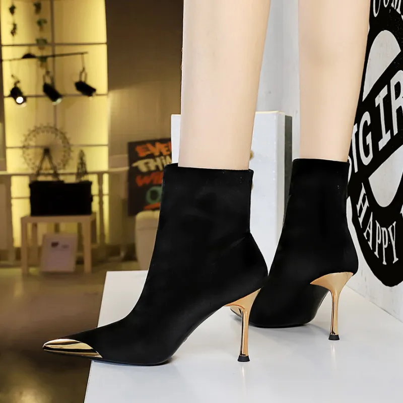 YAFEI XUANYU Ankle Boots 8CM Women's-2