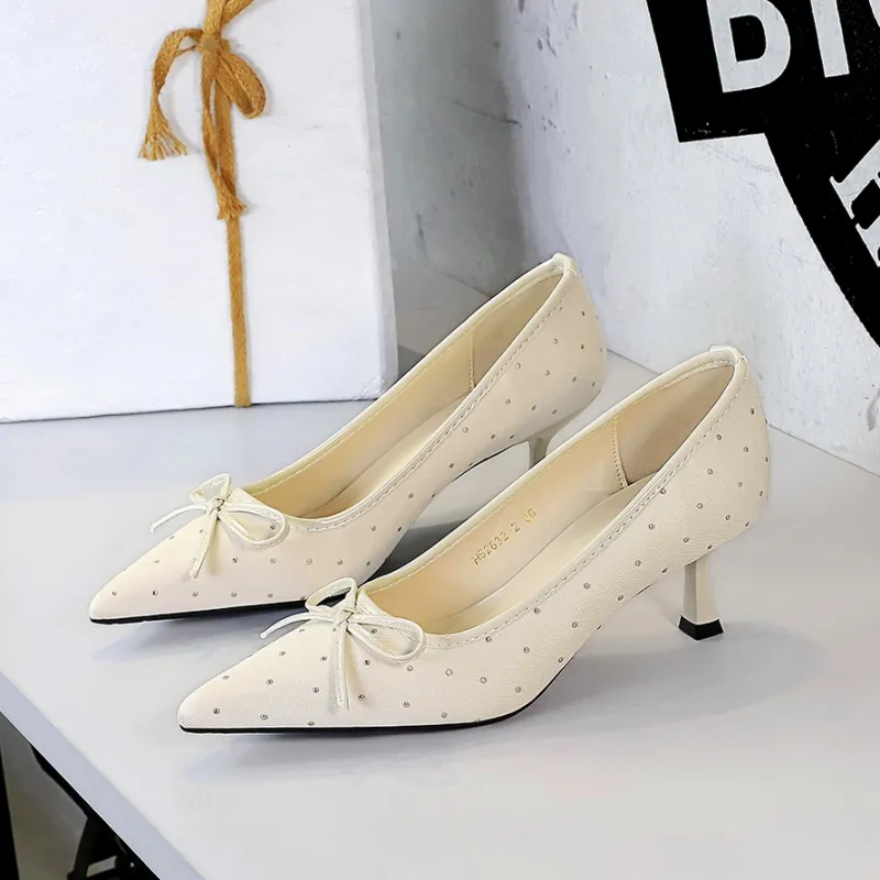 YAFEI XUANYU Slim Heel High Heels 5CM Women's-1