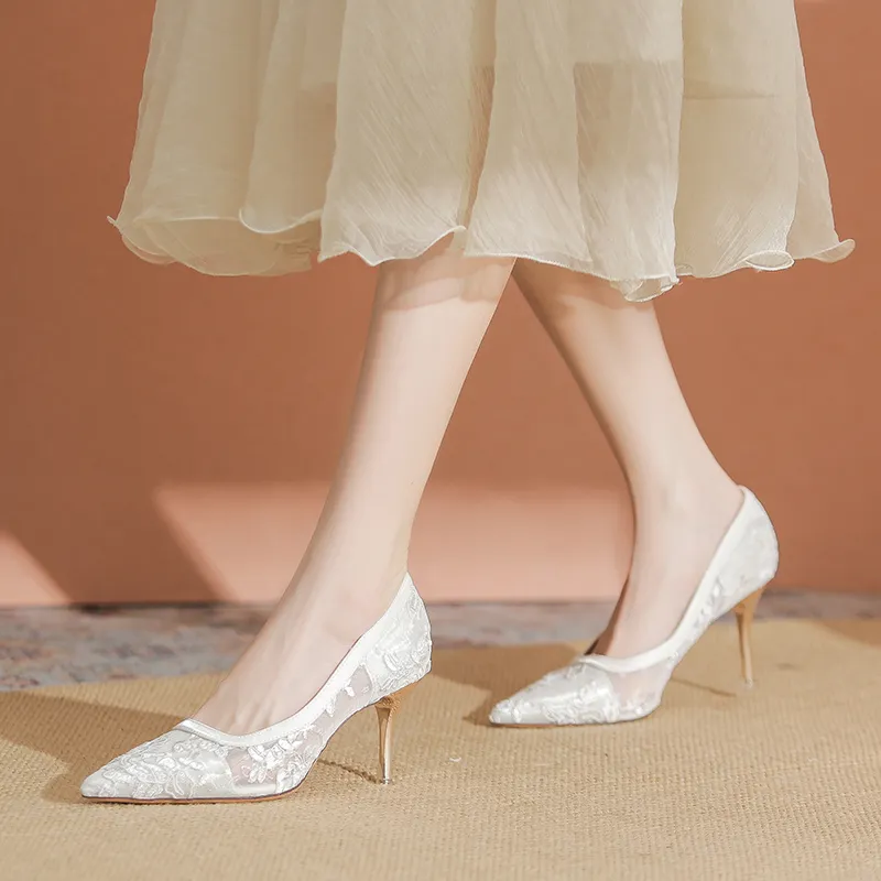 YAFEI XUANYU Slim Heel High Heels Women's-18