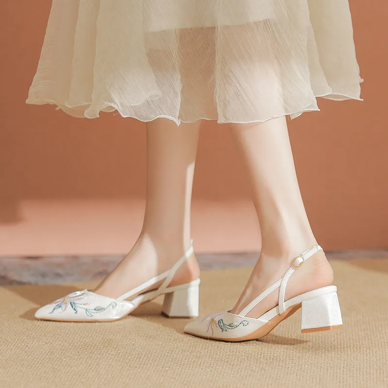 YAFEI XUANYU Strap Sandals 5cm Women's-5