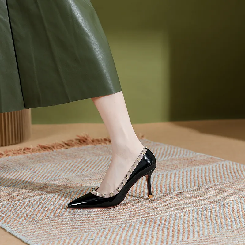 YAFEI XUANYU Slim Heel High Heels Women's-2