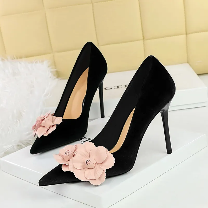 YAFEI XUANYU Slim Heel High Heels Women's-1