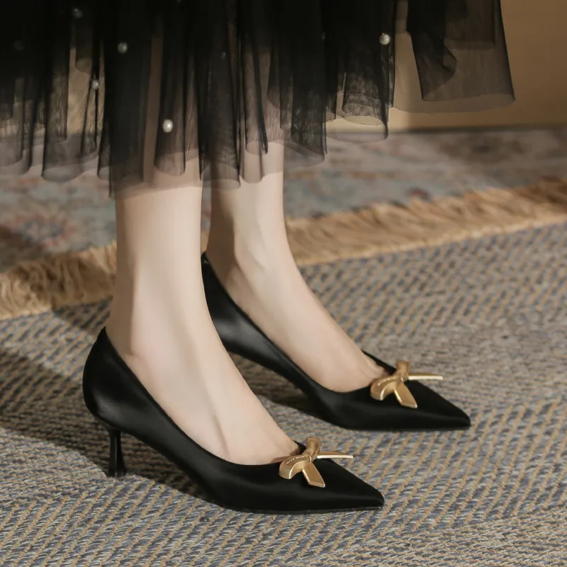 YAFEI XUANYU Slim Heel High Heels 6CM Women's-1