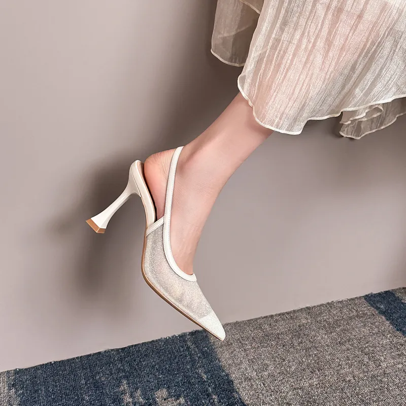YAFEI XUANYU Slim Heel High Heels Women's-2