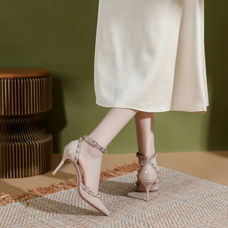 YAFEI XUANYU Slim Heel High Heels Women's-2