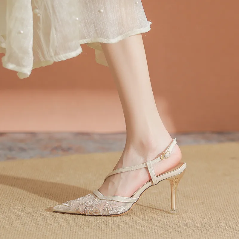 YAFEI XUANYU Slim Heel High Heels Women's-27
