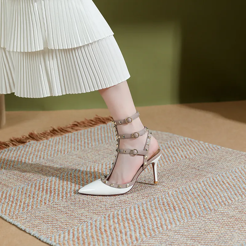 YAFEI XUANYU Slim Heel High Heels Women's-1