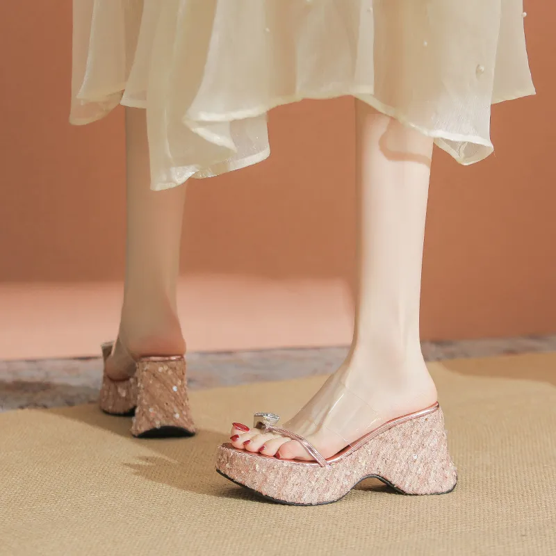 YAFEI XUANYU Rubber Sole Slide Slippers Women's-9