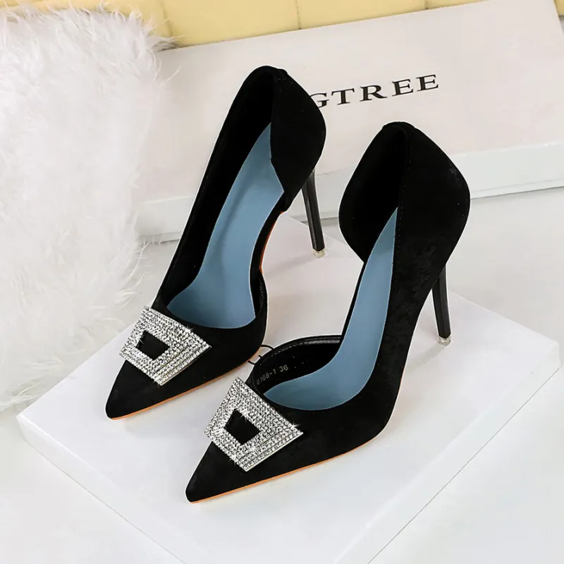 YAFEI XUANYU Slim Heel High Heels 10.5CM Women's-3