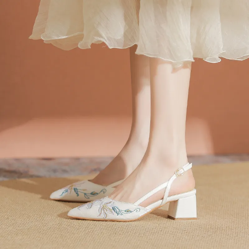 YAFEI XUANYU Strap Sandals 5cm Women's-6