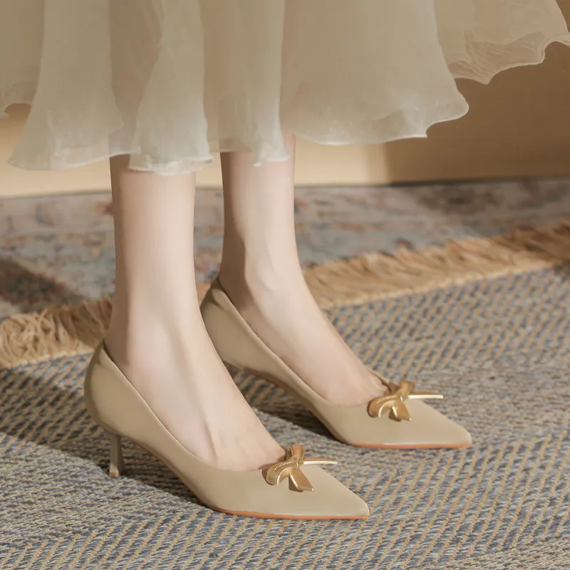 YAFEI XUANYU Slim Heel High Heels 6CM Women's-16