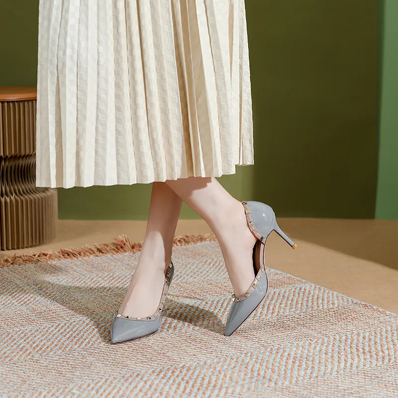 YAFEI XUANYU Slim Heel High Heels Women's-9