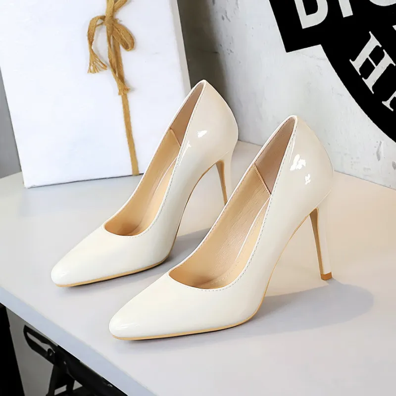 YAFEI XUANYU Slim Heel High Heels 10CM Women's-7