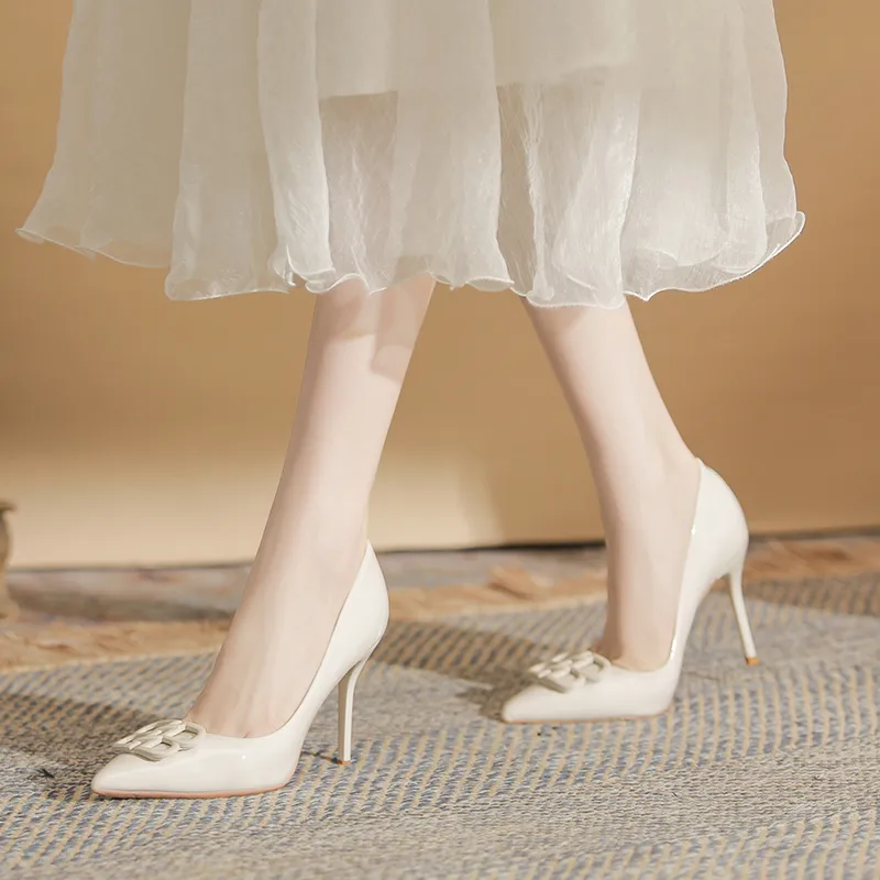 YAFEI XUANYU Slim Heel High Heels Women's-3