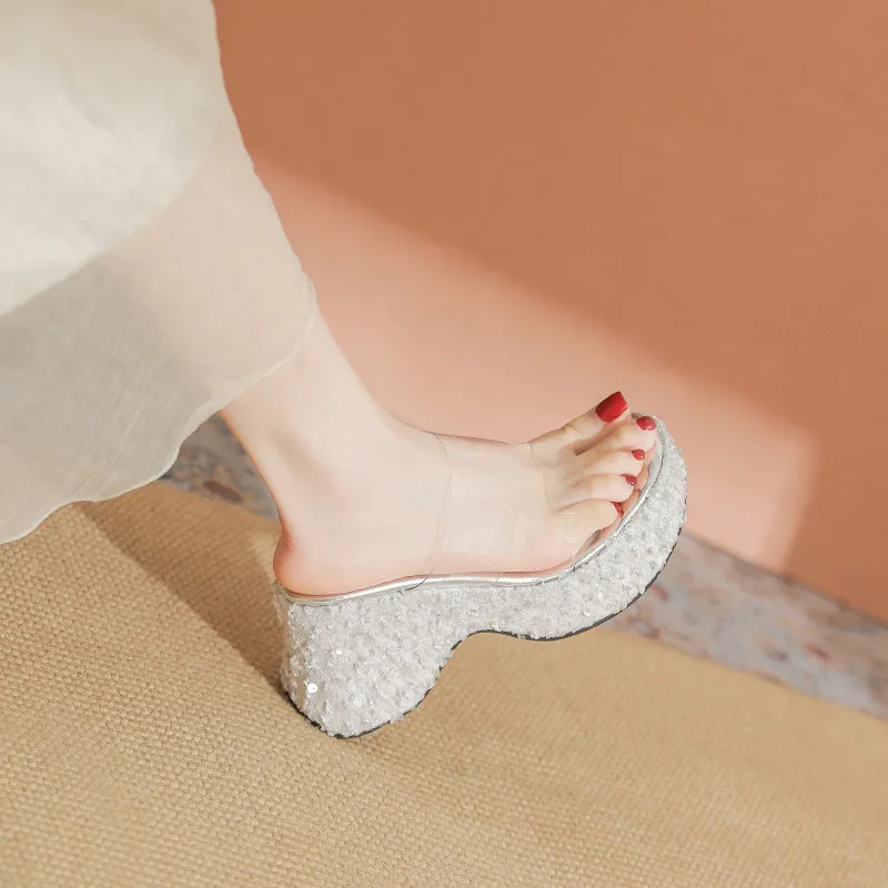 YAFEI XUANYU Rubber Sole Slip Resistant Abrasion Resistant Slide Slippers Women's-1