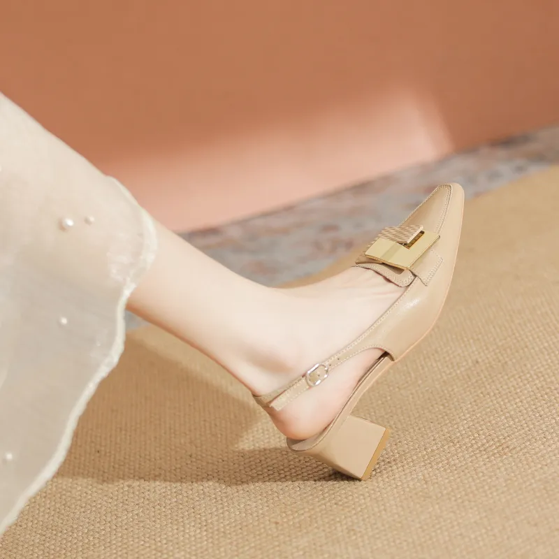 YAFEI XUANYU Chunky Heel High Heels Women's-1