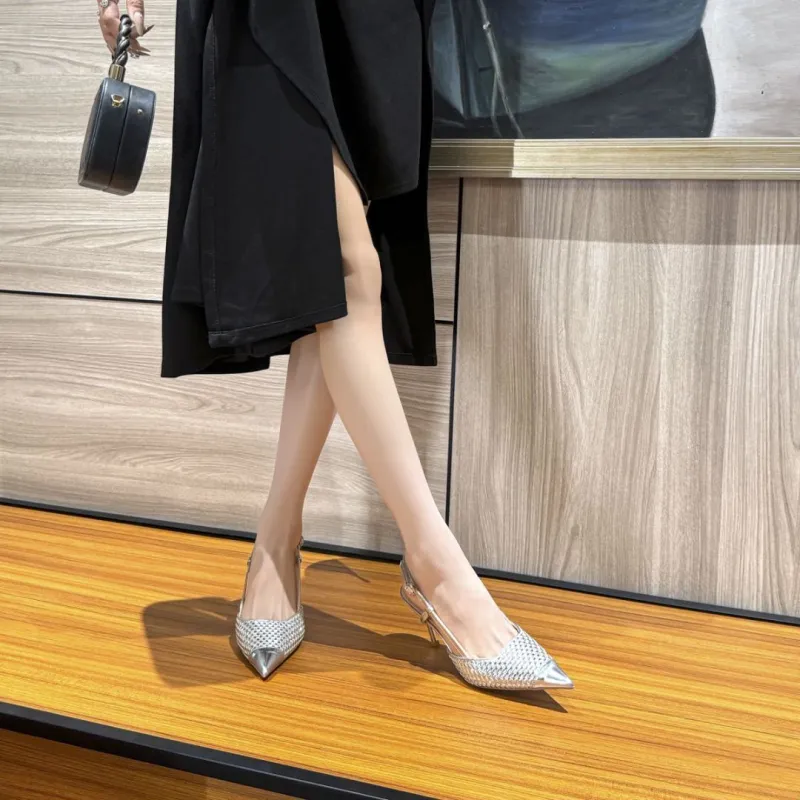 YAFEI XUANYU Slim Heel High Heels Women's-4