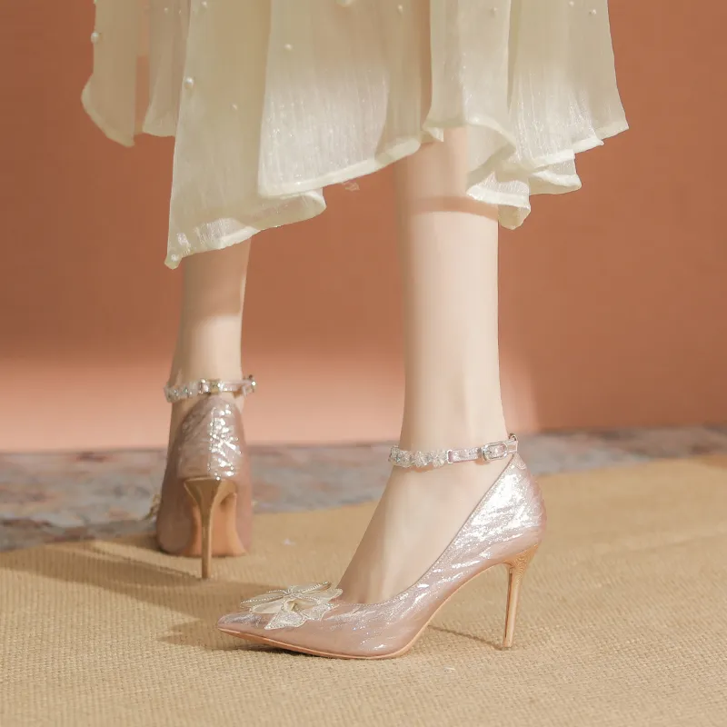 YAFEI XUANYU Fashion Trend Slim Heel High Heels Women's-3