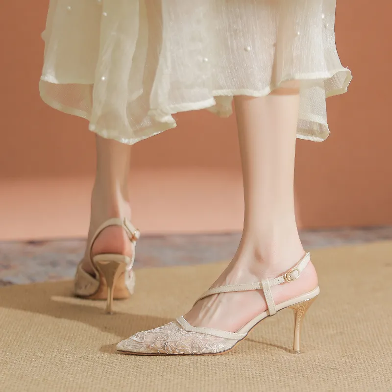 YAFEI XUANYU Slim Heel High Heels Women's-26