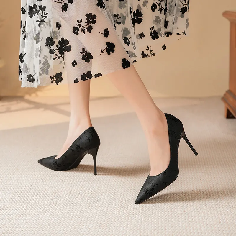 YAFEI XUANYU Slim Heel High Heels Women's-6