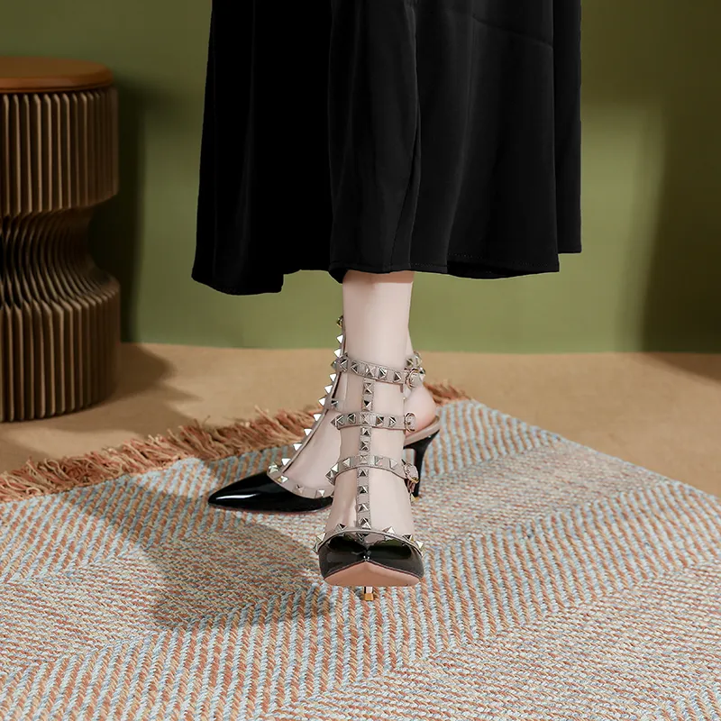 YAFEI XUANYU Slim Heel High Heels Women's-6