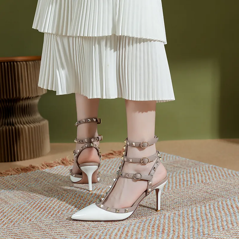 YAFEI XUANYU Slim Heel High Heels Women's-2