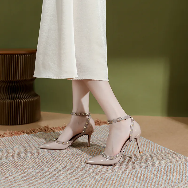 YAFEI XUANYU Slim Heel High Heels Women's-3