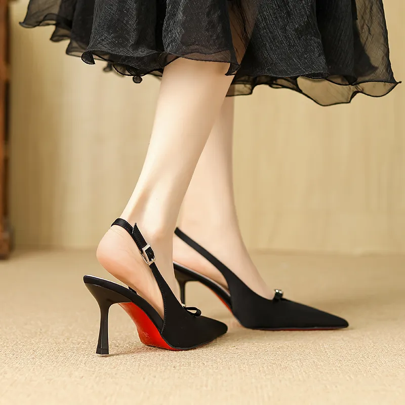 YAFEI XUANYU Slim Heel High Heels 8CM Women's-4