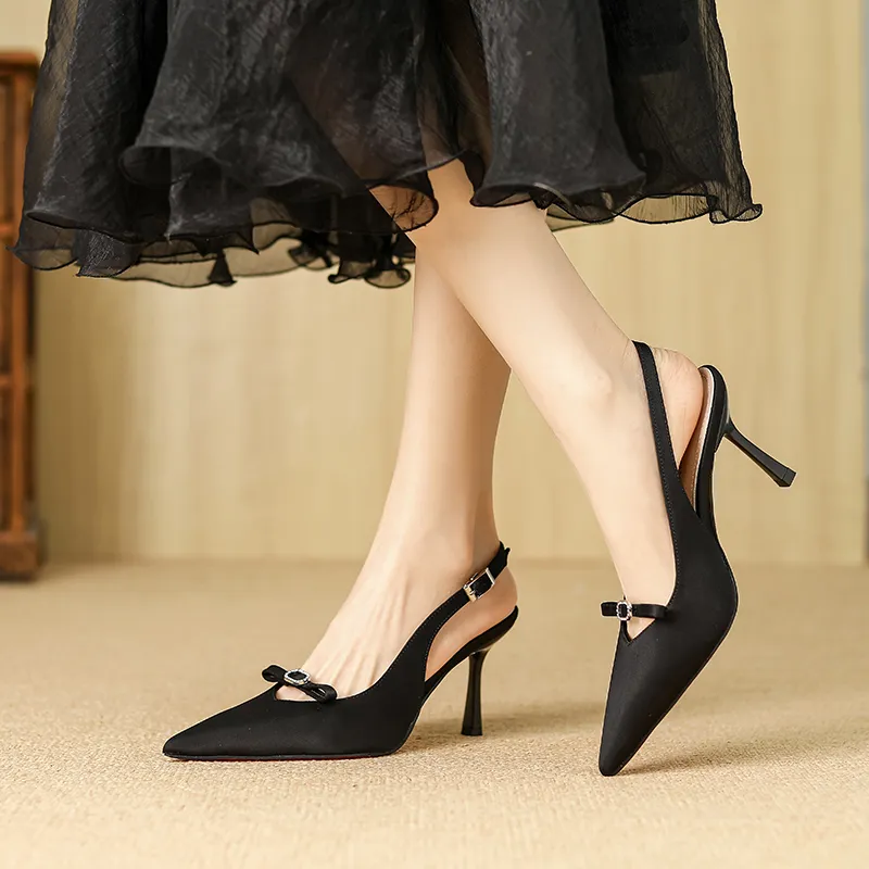 YAFEI XUANYU Slim Heel High Heels 8CM Women's-1