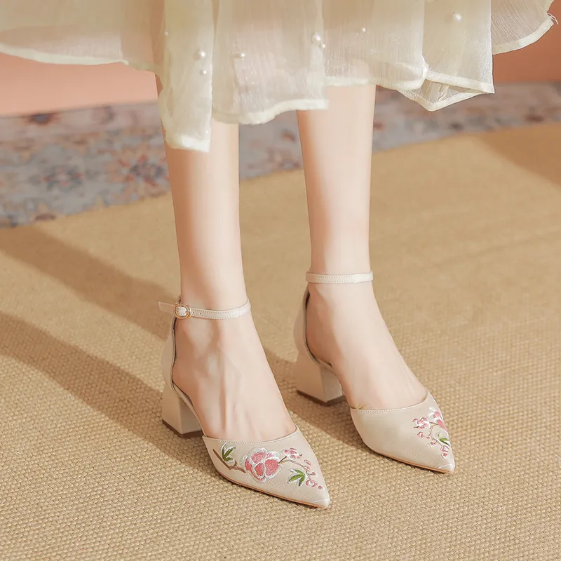 YAFEI XUANYU Chunky Heel High Heels Women's-1