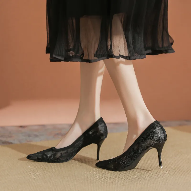 YAFEI XUANYU Slim Heel High Heels Women's-9